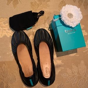 Tieks ballet flats Matte Black Size 8